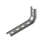Консоль L-образная безвинтовая KSLBV300 INOX304 осн.50-300 нерж. сталь AISI 304 КМ LO14843