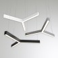 Светильник светодиодный RVE-PLS5070-TRINITY-458-P 20Вт 4000К крест подвесной анодир. RVElektro RVE00000112
