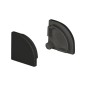 Заглушка SL-KANT-H16 ROUND BLACK глухая пластик Arlight 037516 Заглушка SL-KANT-H16 ROUND BLACK глухая пластик Arlight 037516