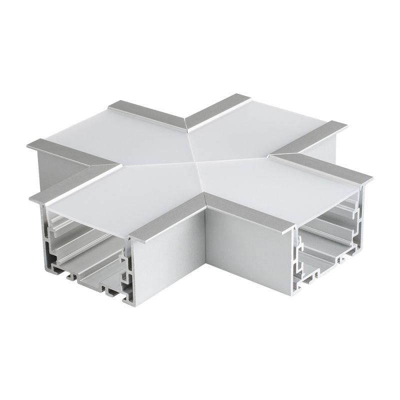 Угол S2-LINIA69-F-X90 крестовой металл Arlight 021281 Угол S2-LINIA69-F-X90 крестовой металл Arlight 021281
