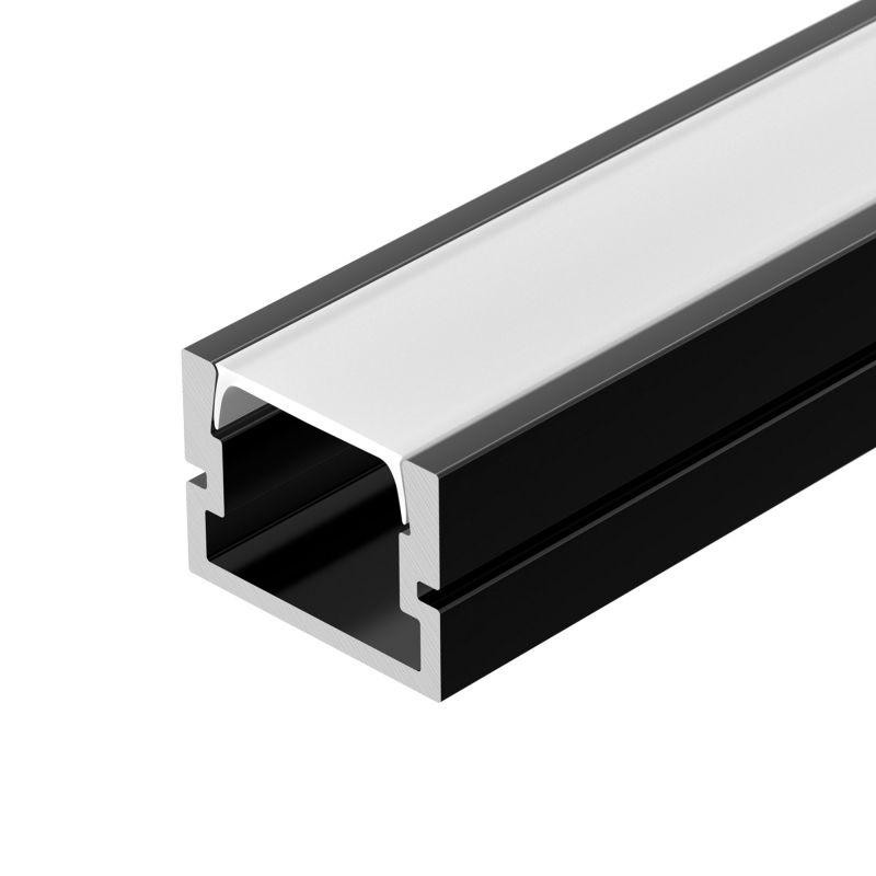 Профиль PDS-SM-3000 ANOD BLACK 3м алюминий Arlight 037947