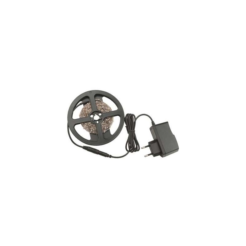 Лента светодиодная ULS-Q721 2835-60LED/m-IP20-2.5M-WW RRP24C00 24Вт/м (дл.2.5м) с адаптером VOLPE UL-00000642