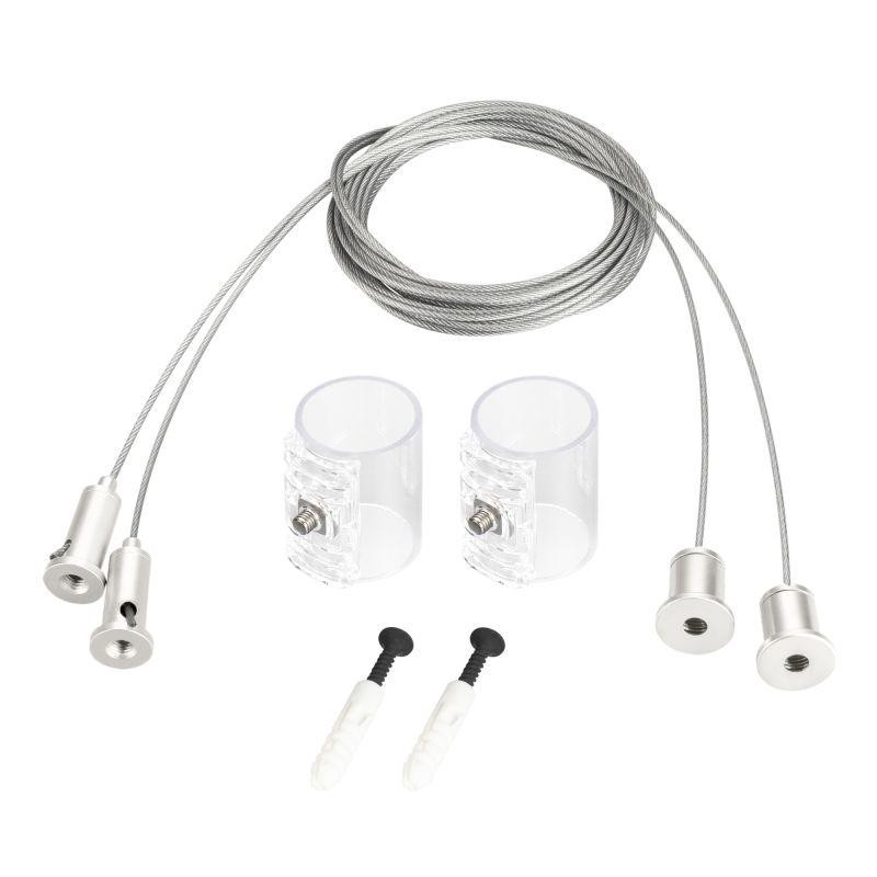 Подвес MOONLIGHT-HR-LIFT-SIDE-VR-D25-0080 White металл (комплект) Arlight 048391 Подвес MOONLIGHT-HR-LIFT-SIDE-VR-D25-0080 White металл (комплект) Arlight 048391