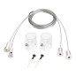 Подвес MOONLIGHT-HR-LIFT-SIDE-VR-D25-0080 White металл (комплект) Arlight 048391 Подвес MOONLIGHT-HR-LIFT-SIDE-VR-D25-0080 White металл (комплект) Arlight 048391