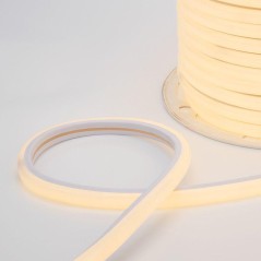 Шнур светодиодный гибкий неон LED SMD форма - D 16х16мм 120LED/м тепл. бел. (уп.50м) Neon-Night 131-086