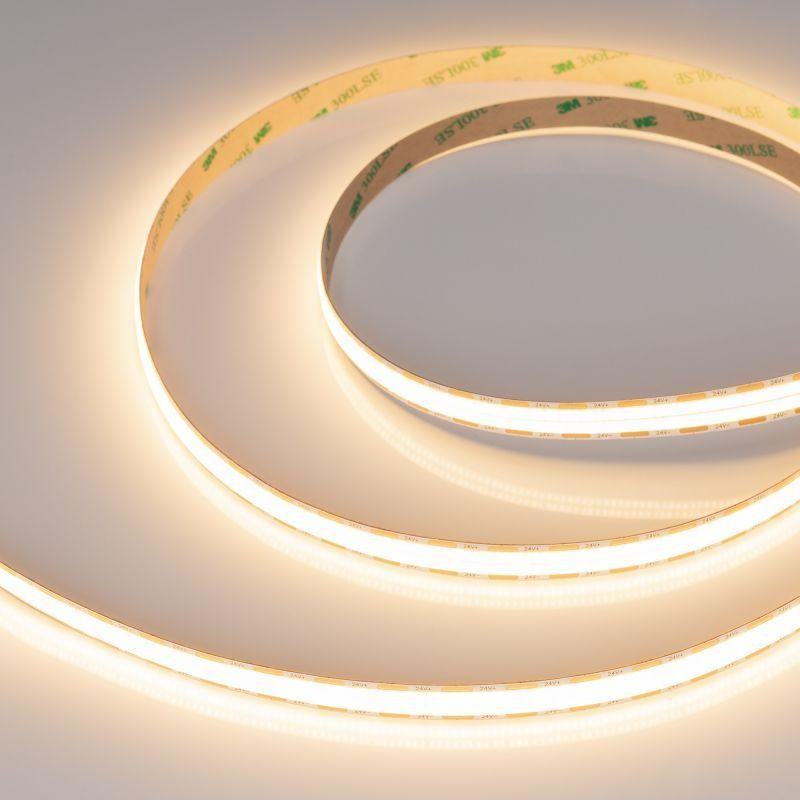 Лента светодиодная COB-X1088-12mm 24В Warm3000 (22Вт/м IP20) (уп.5м) Arlight 046932 Лента светодиодная COB-X1088-12mm 24В Warm3000 (22Вт/м IP20) (уп.5м) Arlight 046932