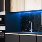 Лента светодиодная Black 2835/60-SMD 4.8Вт/м син. IP66 210лм/м 12В (блист.5м) GAUSS 311000505