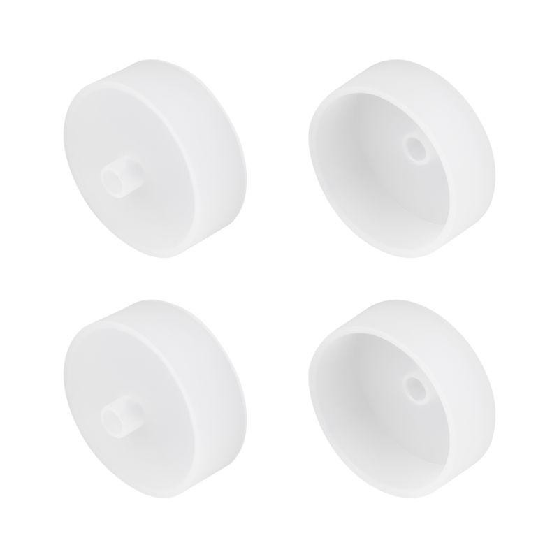 Заглушка WPH-FLEX-D40-360deg WHITE с отверстием силикон (комплект) Arlight 047249