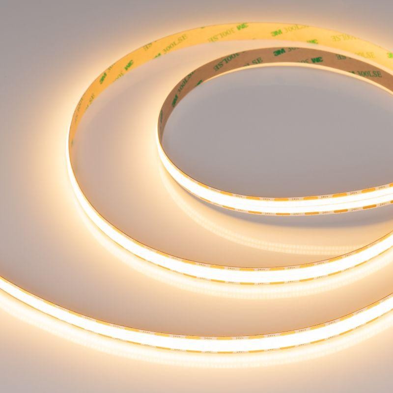 Лента светодиодная COB-X1088-12mm 24В Warm2700 (22Вт/м IP20) (уп.5м) Arlight 046933 Лента светодиодная COB-X1088-12mm 24В Warm2700 (22Вт/м IP20) (уп.5м) Arlight 046933