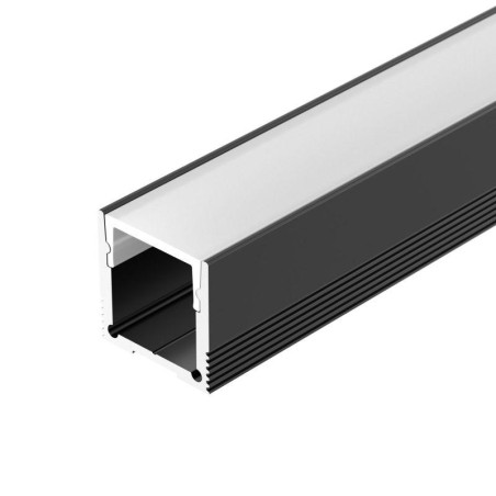 Профиль SL-SLIM20-H20-2000 BLACK алюминий L2000 Arlight 047632