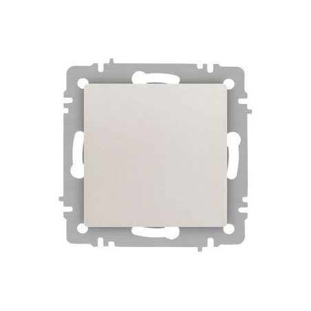 Кнопка Accent 6-109-06 10А-250В IP20 СУ перламутр. Intro Б0063615