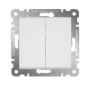 Переключатель проходной 2-кл. СП Karea 10А IP20 механизм бел. Makel 57001026 Переключатель проходной 2-кл. СП Karea 10А IP20 механизм бел. Makel 57001026