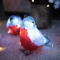Фигура светодиодная акриловая "Семья снегирей" 16х9х13см 40LED 1.35Вт IP20 понижающ. трансф. в компл. элементы питания 3хAA (не Фигура светодиодная акриловая "Семья снегирей" 16х9х13см 40LED 1.35Вт IP20 понижающ. трансф. в компл. элементы питания 3хAA (не