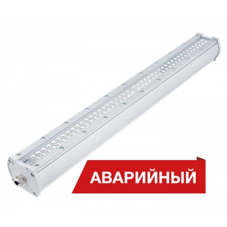 Светильник светодиодный Piton 40/5400 Д прозр. 5400лм 40Вт 3000К IP65 0.95PF 80Ra Кп«1 аварийн. Diora DP40D-PZ-3K-A