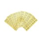 Наклейка знак электробезопасности "220В" 35х100мм Rexant 56-0007-2