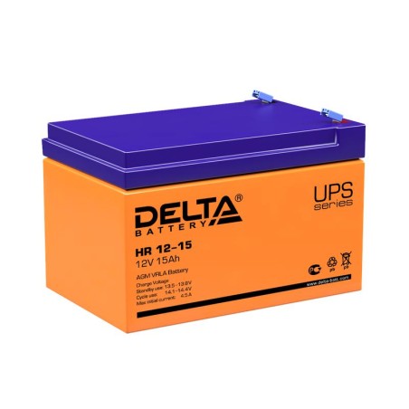 Аккумулятор UPS Delta HR 12-15