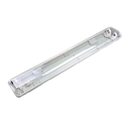 Светильник линейный ULW-T42C T8x2/L156 IP65 WHITE накладной без лампы цоколь G13 под LED лампу Т8 (ЛПО 2х58) Uniel UL-00006466