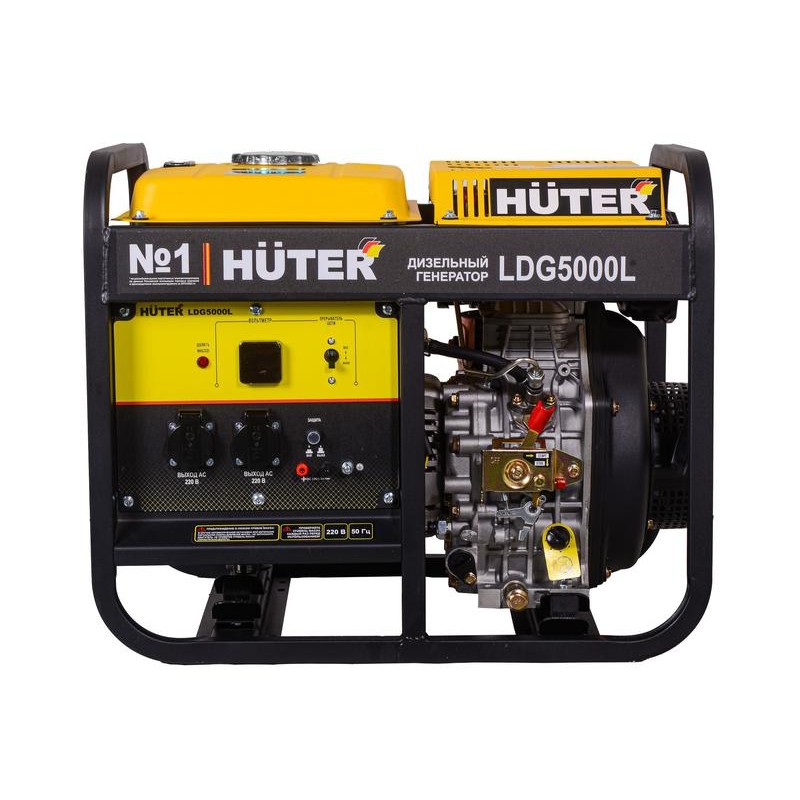 Электрогенератор дизельный LDG 5000L HUTER 64/2/11 Электрогенератор дизельный LDG 5000L HUTER 64/2/11