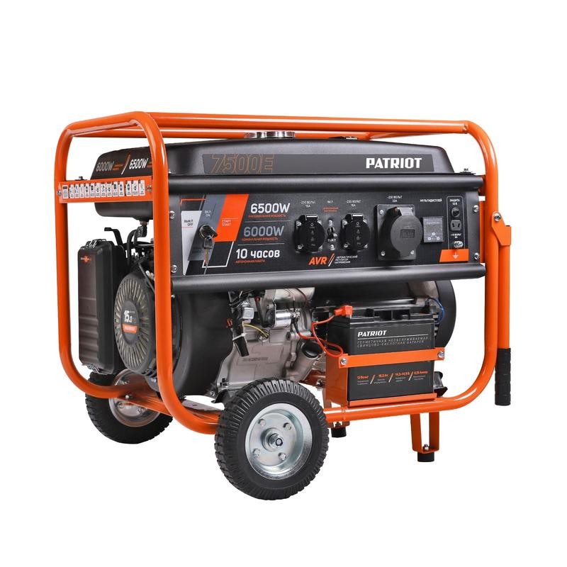 Бензогенератор GRS 7500E PATRIOT 476102288