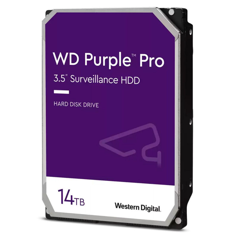 Диск жесткий HDD SATA III 14Tb Purple Pro 3.5дюйм 7200rpm 512MB WD WD142PURP