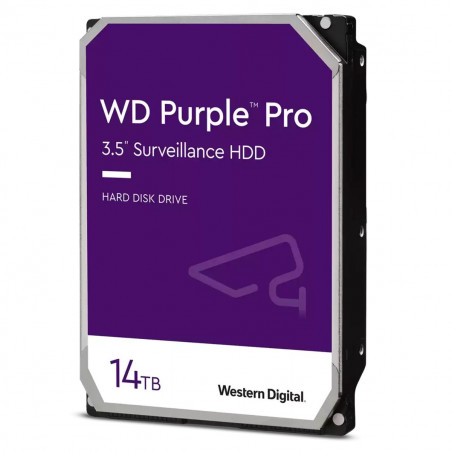 Диск жесткий HDD SATA III 14Tb Purple Pro 3.5дюйм 7200rpm 512MB WD WD142PURP