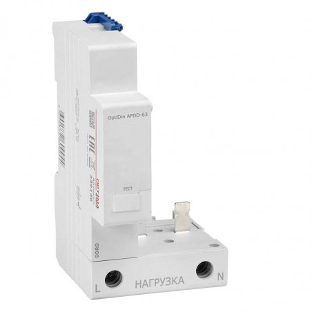 Устройство защиты от дугового пробоя УЗДП OptiDin AFDD-63-УХЛ3 КЭАЗ 339146