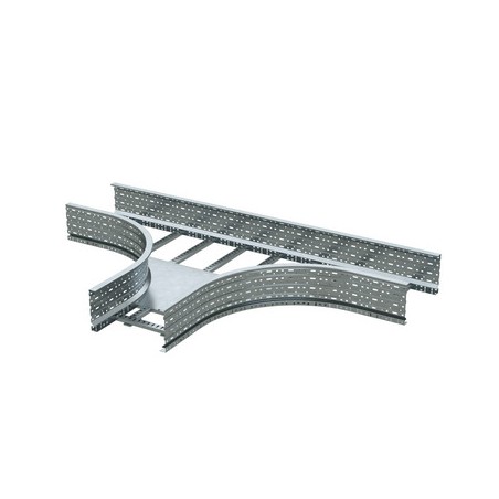 Ответвитель для лестн. лотка Т-образ. 100х300 R-660 гор. цинк DKC ULT613HDZ