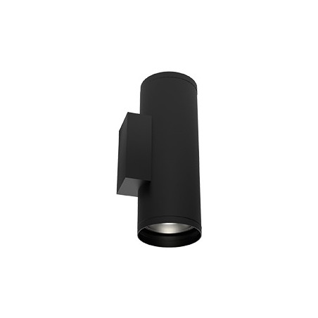 Светильник светодиодный архитектурный Gutta Twin 2х15Вт 3000К IP67 18град. RAL9005 черн. VARTON V1-G1-90330-01L02-67T1530