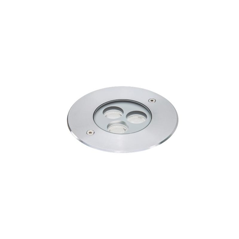 Светильник светодиодный DL-2116R2-4-RGBWW-24 3х4Вт IP67 RGB + тепл. бел. RGB + 3000К серебр./черн. DesignLed 00-00007660