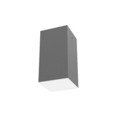 Светильник светодиодный DL-Box 12Вт 3000К 90х90х170 накладной RAL7045 сер. муар с опаловым рассеив. DALI VARTON V1-R0-70817-20D0