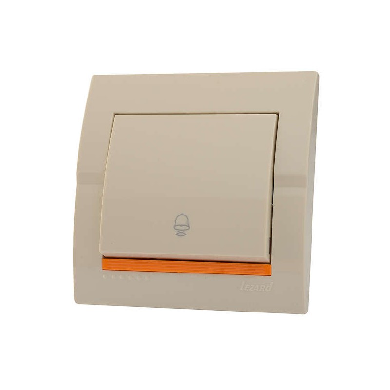 Кнопка звонка Deriy крем. LEZARD 702-0303-103 Кнопка звонка Deriy крем. LEZARD 702-0303-103