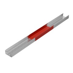 Лоток неперфорированный 100х200х1.5 L4000мм "Быстрый монтаж ПЛЮС" HD КМ PL15067