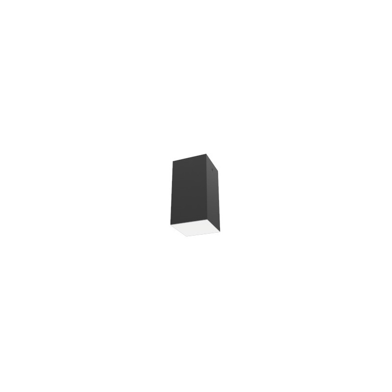 Светильник светодиодный DL-Box 9Вт 3000К 90х90х170 накладной RAL9005 черн. муар с опаловым рассеив. DALI VARTON V1-R0-90817-20D0
