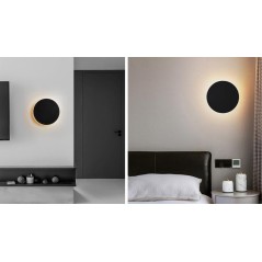 Бра декоративное ML-R200-BL-WW 7Вт 3000К IP20 черн. DesignLed 00-00016545