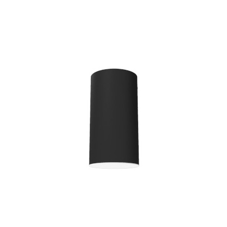 Светильник светодиодный DL-Roll 9Вт 4000К 90х170мм накладной RAL9005 черн. муар с опаловым рассеив. диммер DALI VARTON V1-R0-901