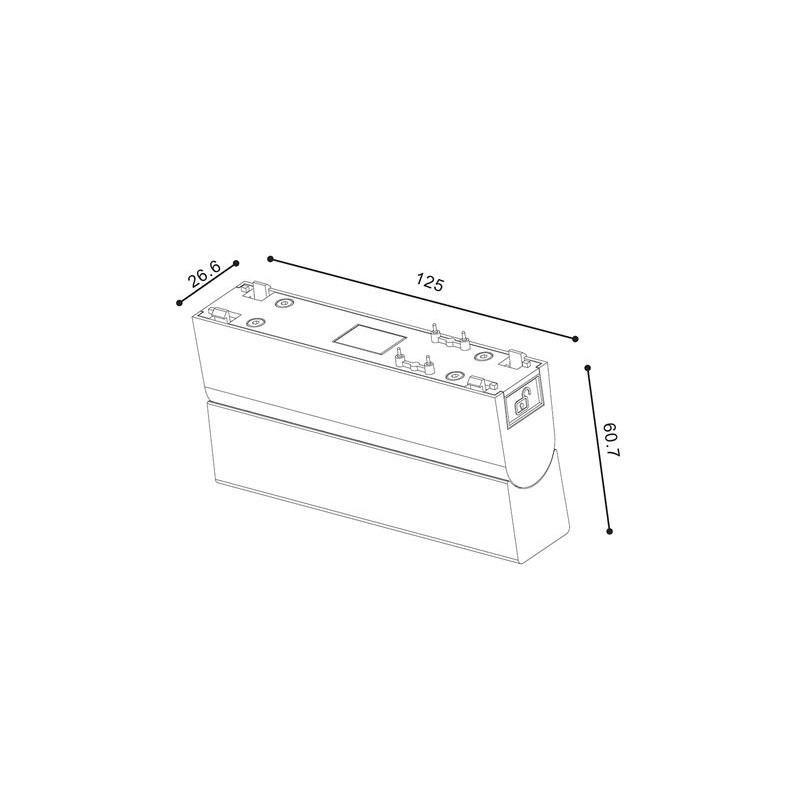 Светильник трековый DL-SLIM-FLWH-10-CCT 48В 10Вт 2700-6000К SWG PRO бел. DesignLed 00-00022085