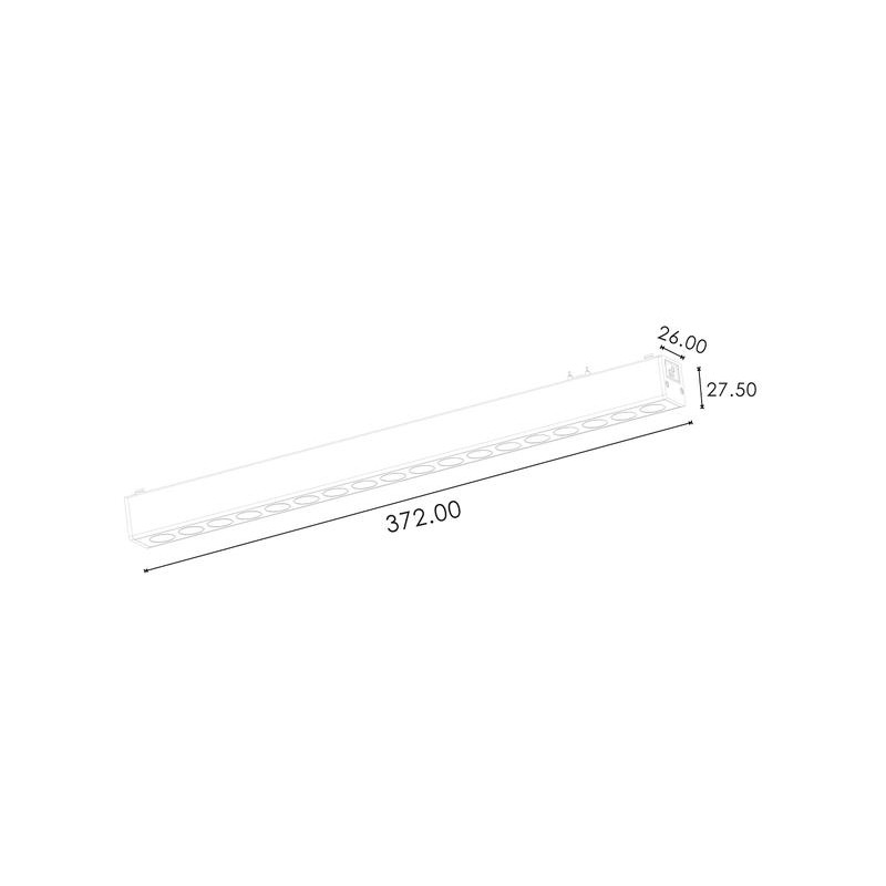 Светильник трековый DL-SLIM-DRBL-18-CCT 48В 18Вт 2700-6000К SWG PRO черн. DesignLed 00-00022082