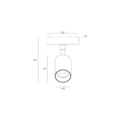 Светильник трековый SL-SLIM-SPBL-20-CCT 48В 20Вт 2700-6000К SWG PRO черн. DesignLed 00-00022090