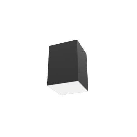 Светильник светодиодный DL-Box 9Вт 4000К 120х120х170 накладной RAL9005 черн. муар с опаловым рассеив. DALI VARTON V1-R0-90818-20