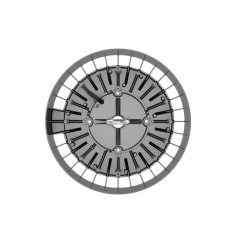 Светильник светодиодный ДСП IB 10 S 150W VW 850 BK D298xH112мм 150Вт 5000К IP65 подвес черн. High Bay Русский Свет 16091023047