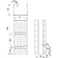 Лоток листовой перфорированный 400х160 L6000 сталь 2мм WKSG 164 FT для больших расстояний OBO 6098558