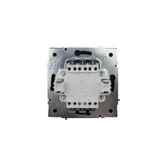 Выключатель проходной 1-кл. с индик. СП ZIMA IP20 10А безвинт. зажим черн. бархат LEZARD 704-4288-114QC