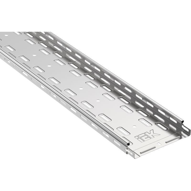 Лоток листовой перфорированный 300х35 L3000 сталь 0.8мм IEK CLP10-035-300-080-3 Лоток листовой перфорированный 300х35 L3000 сталь 0.8мм IEK CLP10-035-300-080-3