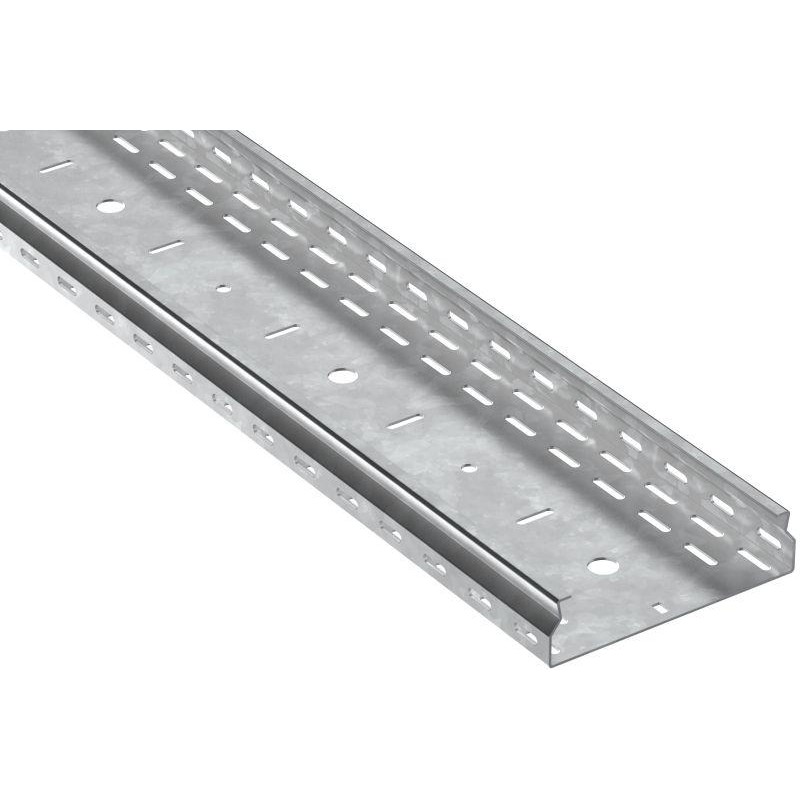 Лоток листовой перфорированный ESCA 7 50х200 L2500 сталь 1.5мм HDZ IEK CLP10-050-200-150-D25-HDZ Лоток листовой перфорированный ESCA 7 50х200 L2500 сталь 1.5мм HDZ IEK CLP10-050-200-150-D25-HDZ