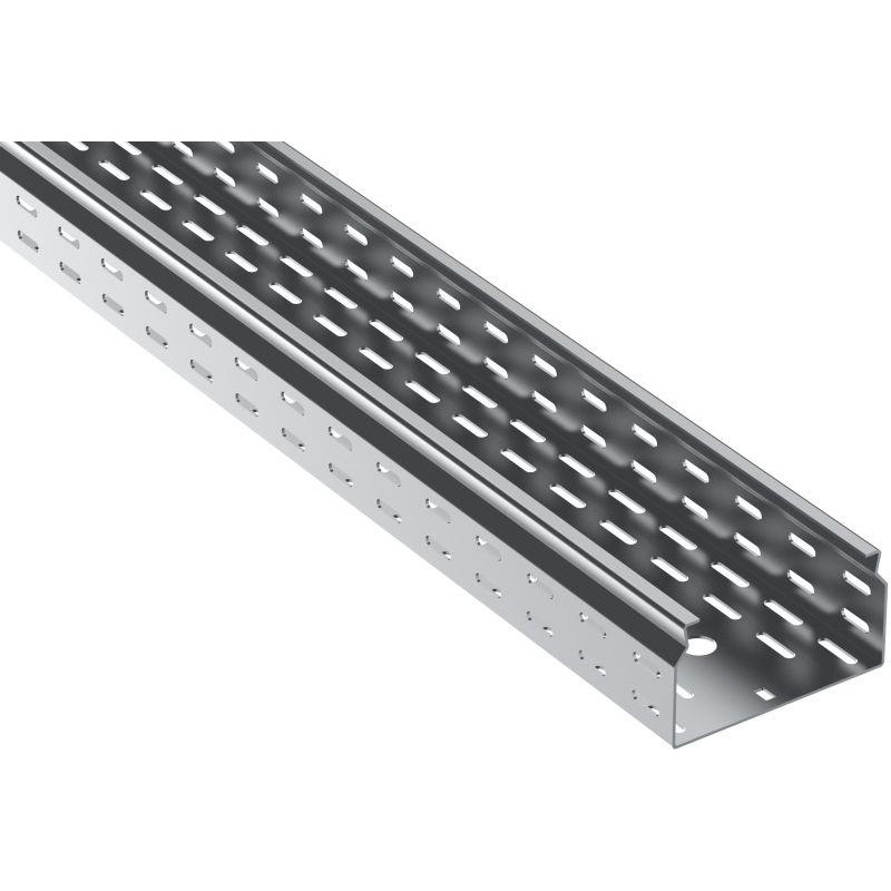 Лоток листовой перфорированный ESCA 7 80х150 L3000 сталь 1.5мм IEK CLP10-080-150-150-3 Лоток листовой перфорированный ESCA 7 80х150 L3000 сталь 1.5мм IEK CLP10-080-150-150-3