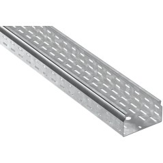 Лоток листовой перфорированный ESCA 7 80х150 L3000 сталь 2.0мм HDZ IEK CLP10-080-150-200-3-HDZ