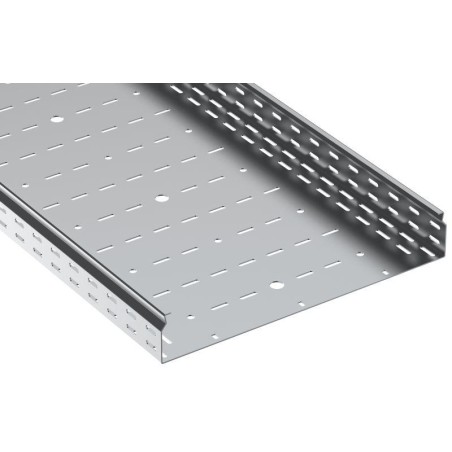 Лоток листовой перфорированный ESCA 7 80х500 L2500 сталь 1.5мм IEK CLP10-080-500-150-D25