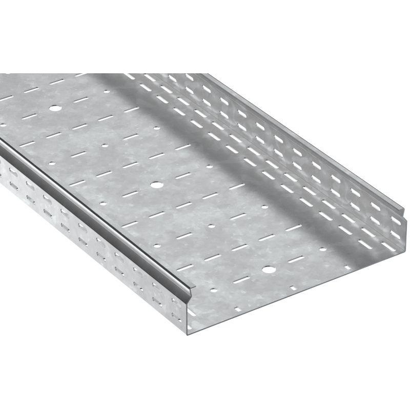 Лоток листовой перфорированный ESCA 7 80х400 L3000 сталь 1.5мм HDZ IEK CLP10-080-400-150-3-M-HDZ