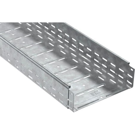 Лоток листовой перфорированный 400х100 L2000 сталь 1.2мм HDZ IEK CLP10-100-400-2-M-HDZ