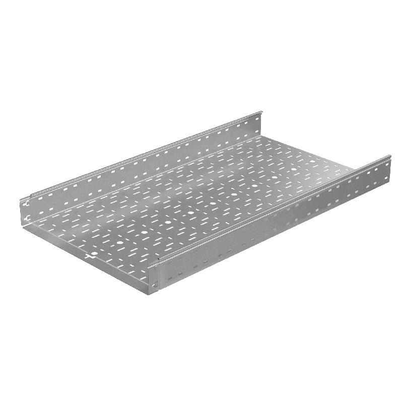 Лоток перфорированный 100х600 L6000 1.2мм "Быстрый монтаж ПЛЮС" LPplus100-600-1.2-6000 HD КМ PL14525